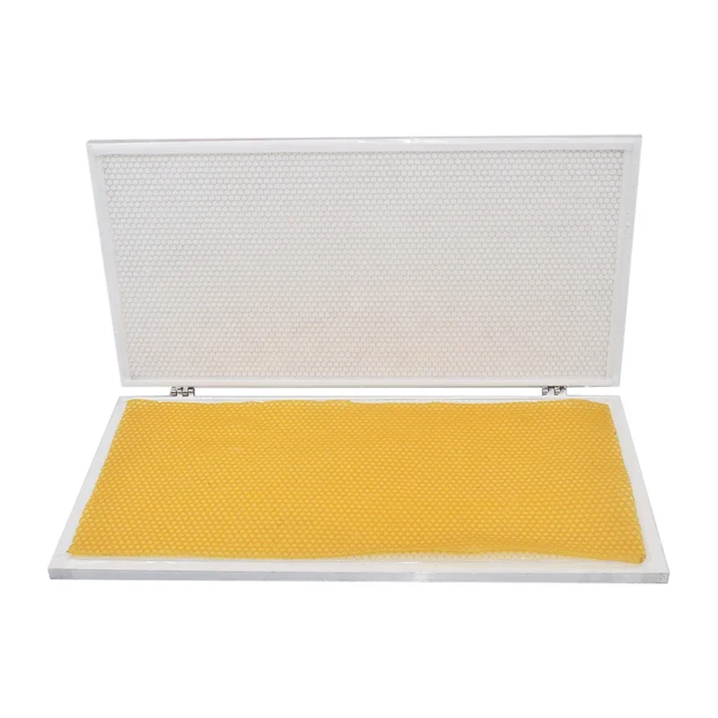 Silicone Beeswax Embossing Mold Beeswax Foundation Sheet Mold Machine Printer Cell Size 5.4MM or 4.9MM Optional Full Aluminum