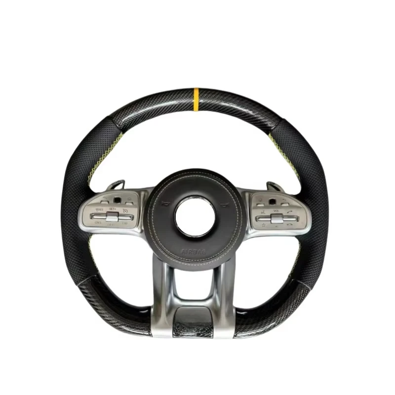 High Quality Upgrade Carbon Fiber for Steering Wheel New Condition Complete Series Car Steering Part
