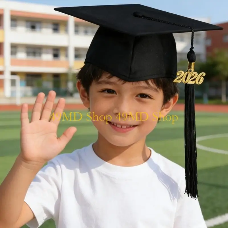 49MD University Graduation Cap with Comfortable Size for Children Adult School Ceremony And Reunions Graduation Bachelor Hat