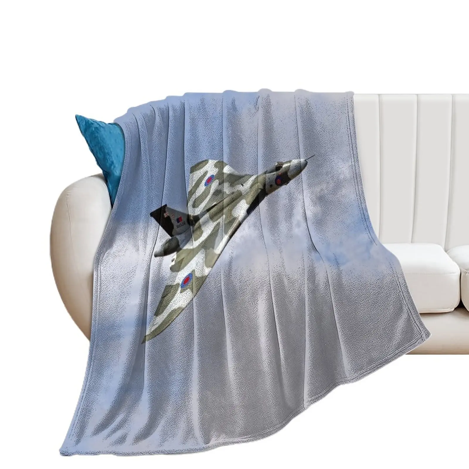 Avro Vulcan B2XH558 Spirit of Great Britain Throw Blanket decorative Beach Furry Luxury St Blankets