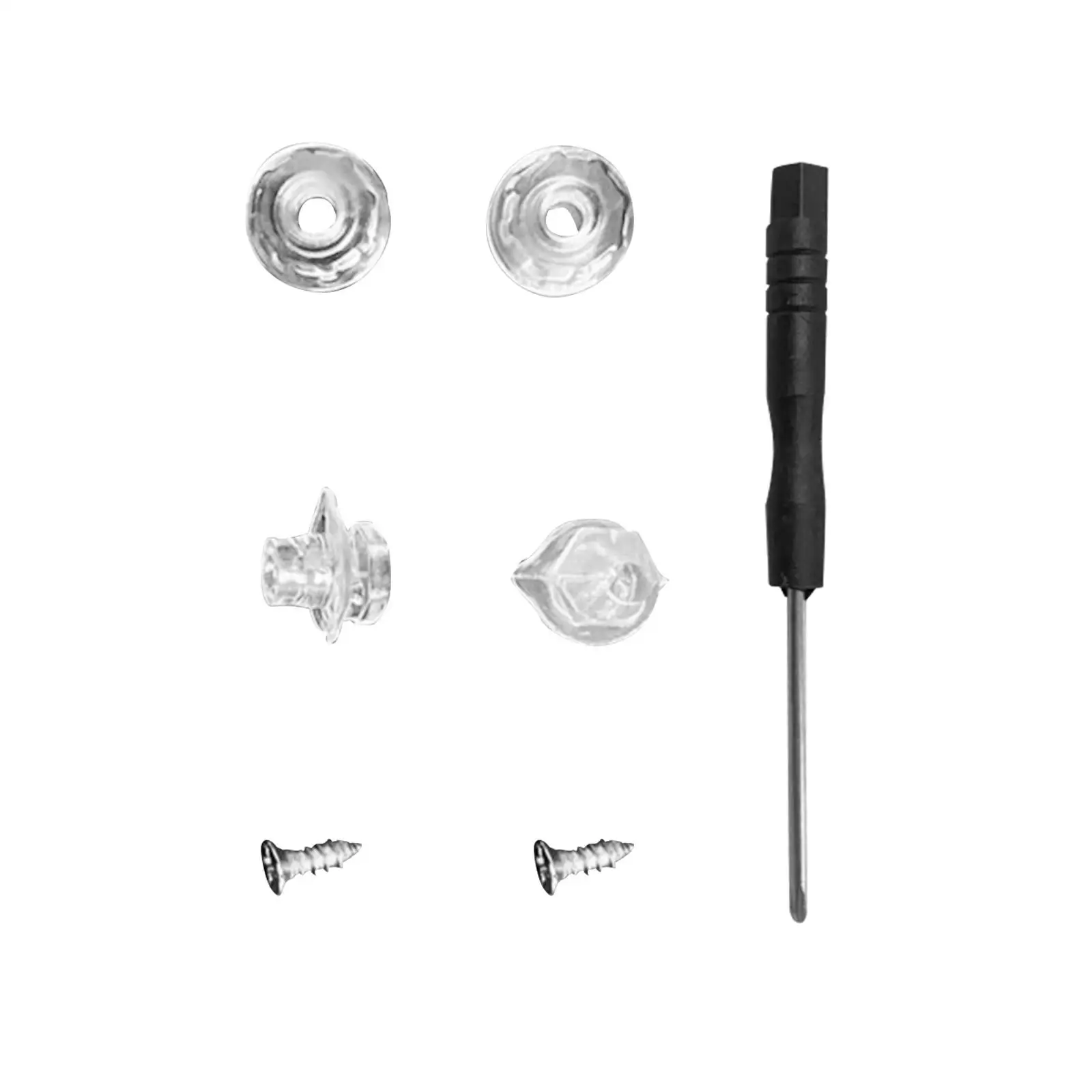 Anti Fog Insert Pins for Helmet Visor Hardware Replacement Easy Install Fixed Parts Wide Angle View