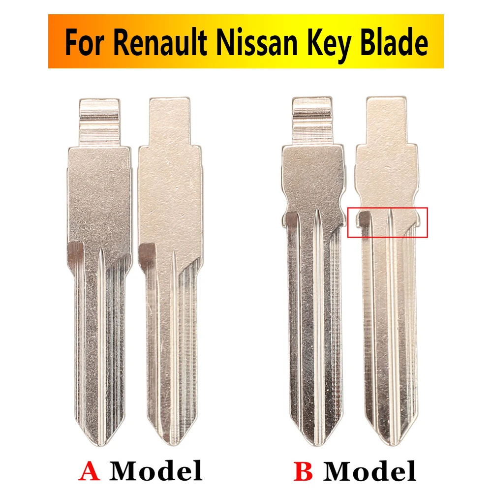 

5pcs Remote Car Key Blade HU136TE For Renault Megane Espace Laguna Duster Logan Dacia Sandero Fluence Kango For Nissan Almera