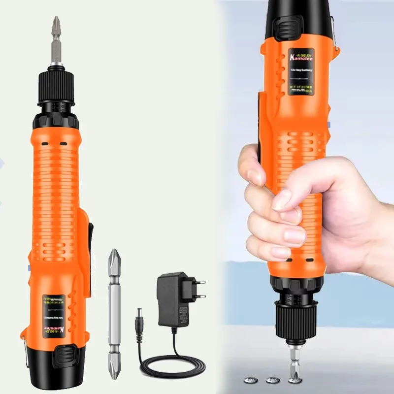 

High Torque Cordless industrial electric screwdriver 1200rpm 12V Rechargeable assembly line screwdriver workshop electric tool