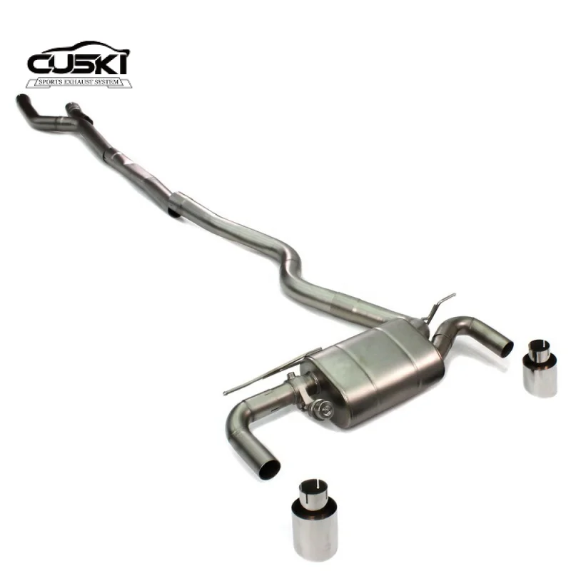 High Performance Catback Exhaust For BMW1 / 2 / 3/ 4/ 5 / 6 series quality Stainless Steel Exhaust Pipe Car Exhaust System