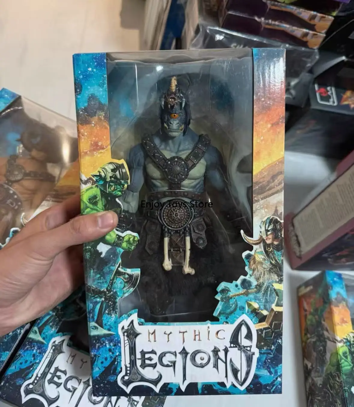 

In Stock: Mythic Legions - Wasteland Wave, 9-inch Cyclops Model Toy