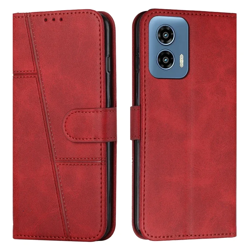 For Motorola Moto G34 5G Case Flip Wallet Book Cover for Coque Motorola G34 MotoG34 G 34 5G Leather Protect Phone Case Fundas