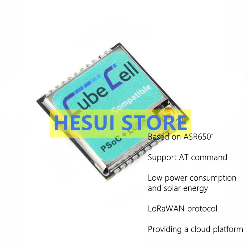 ASR6501 module Cortex-M0+ SX1262 PSoC+LoRaWAN node module 433MHZ