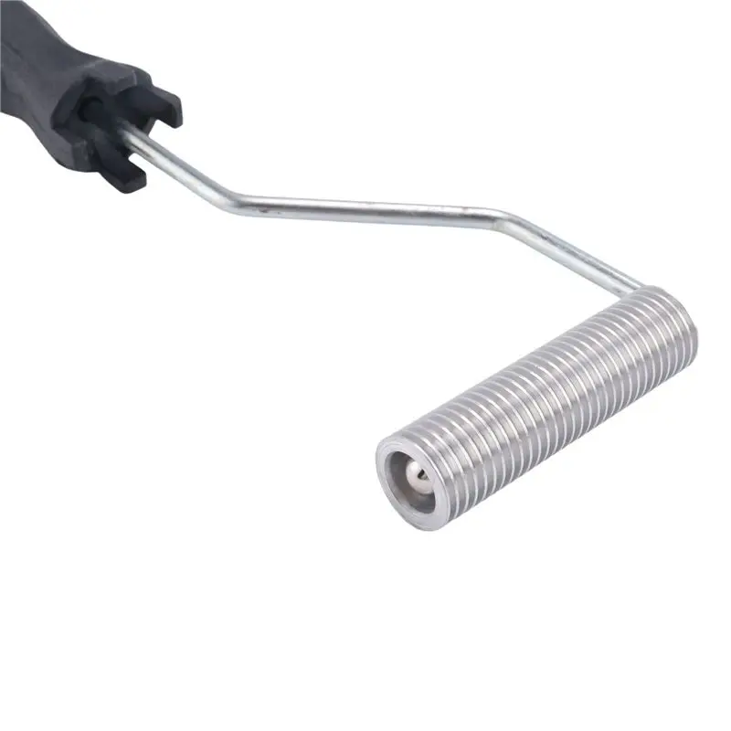 AS94-FRP Roller,6PCS Alloy FRP Hand Lay-Up Tools Fiberglass Bubble Laminating Cleaning And Defoaming Roller Kit Paddle Tool