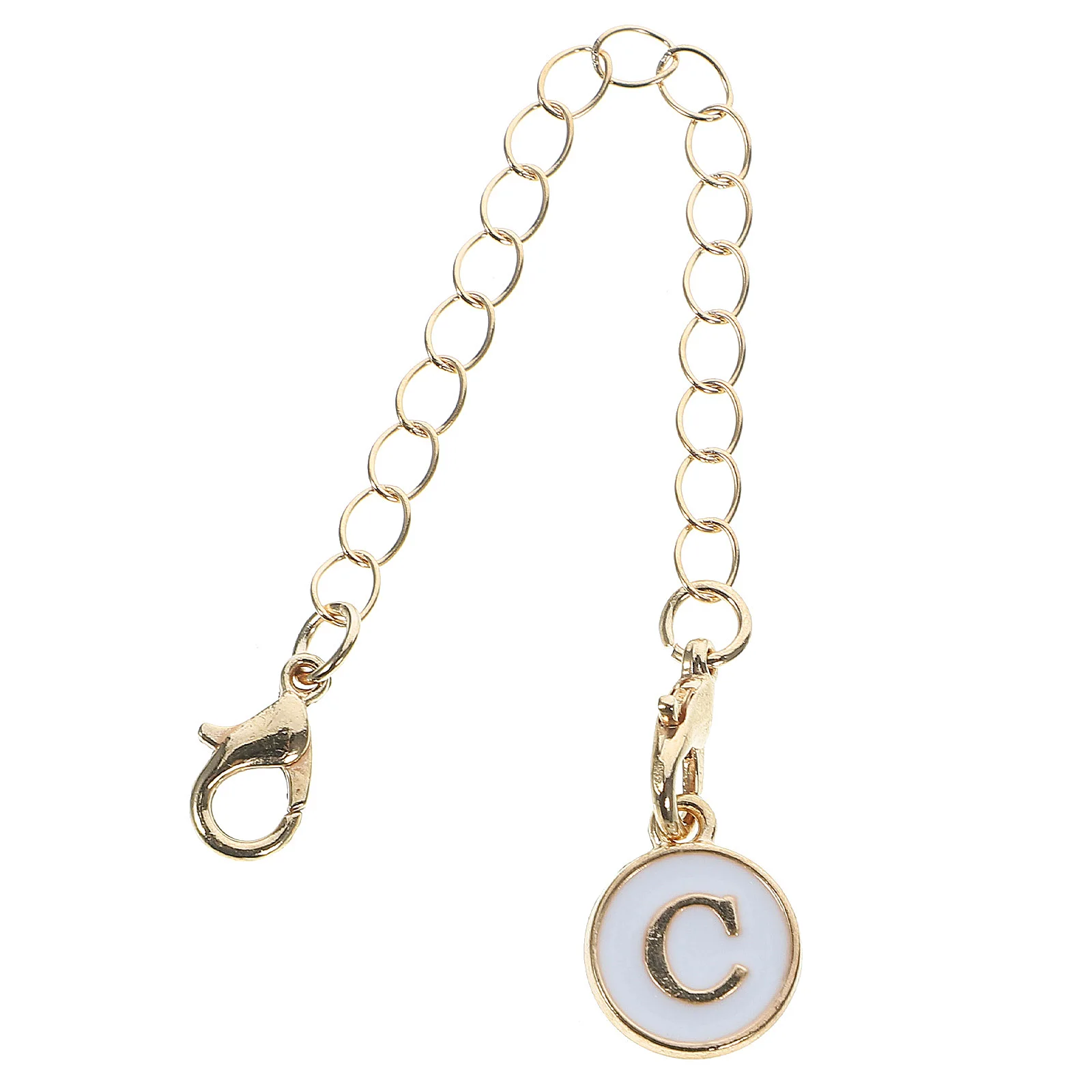 

Letter Identification Charm Keychain Pendant Hanging Keychains Miss Initial Name