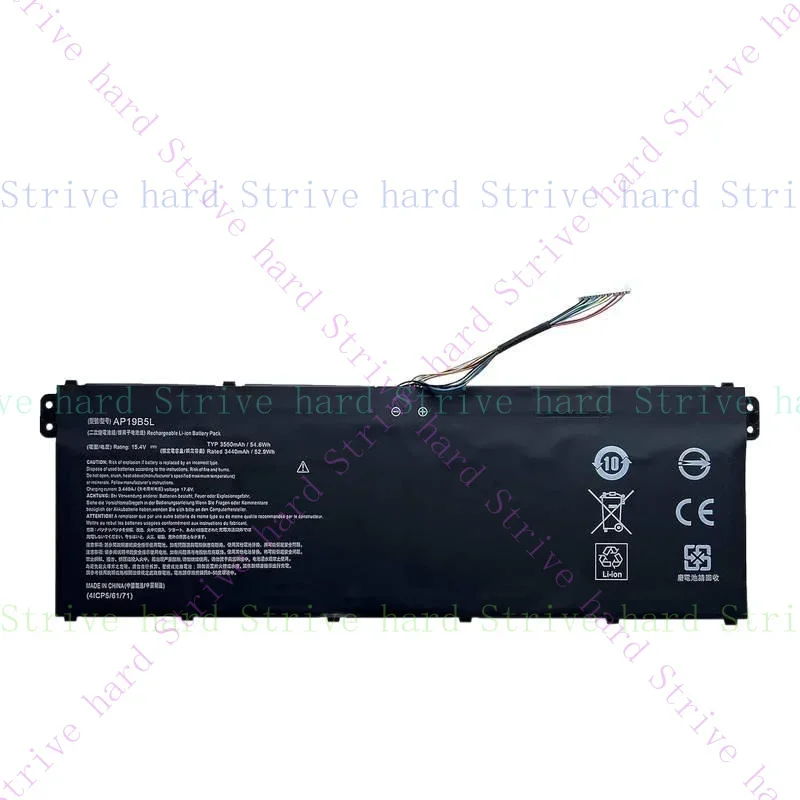 

АККУМУЛЯТОР AP19B5L ДЛЯ Acer Aspire 5 A515-43 A515-52 Swift 3 SF314-42 серии, новинка США