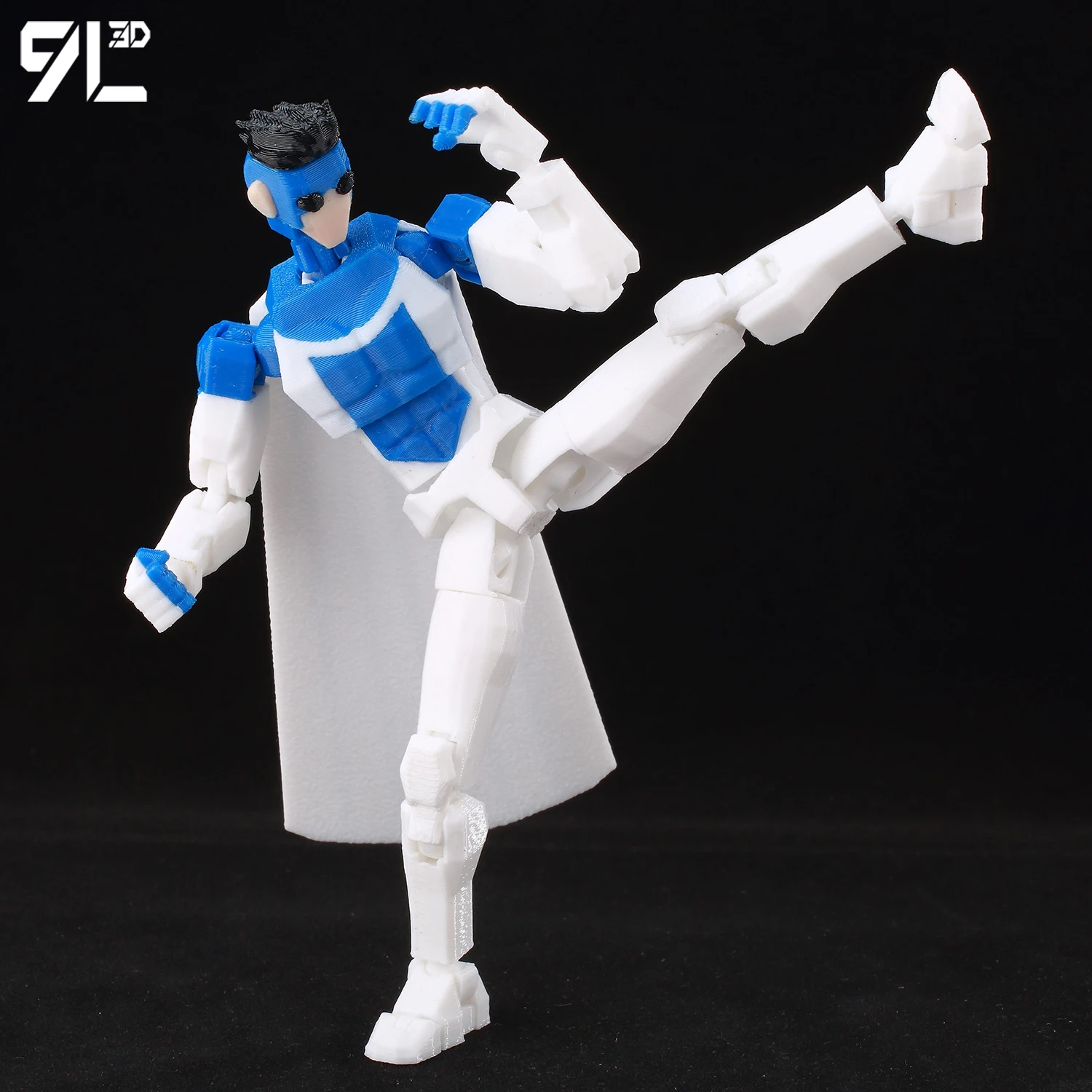 Figurka Akcji 9L3D Drukowany Niezwyciężony Chłopiec Lucky13 Dummy13 Conquer LEX Allen Superbohaterowie Anime Zabawki Model Manekin Prezent