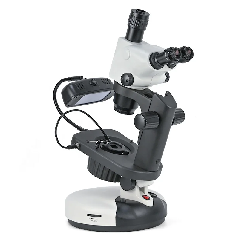 

ASZ-ZT9 Trinocular Jewelry Gemological Dark Field Microscope for the Examination of Diamonds and Gemstones Analysis