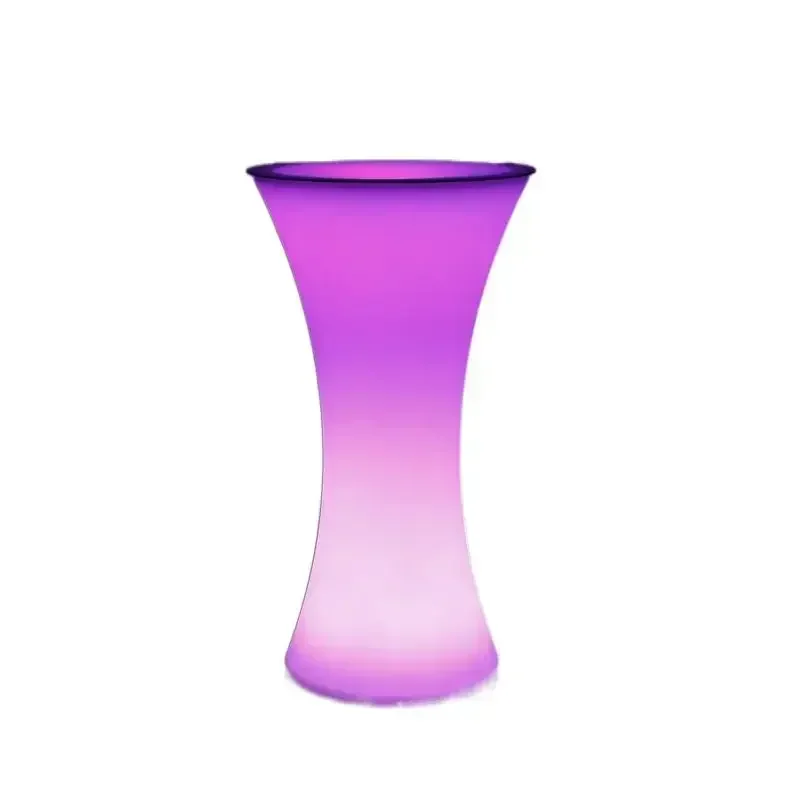 16-kleuren Led Lichtgevende Bartafel En Stoelen Combinatie Ktv Kleine Barbaarse Creatieve Ronde Opladen Buitenactiviteiten