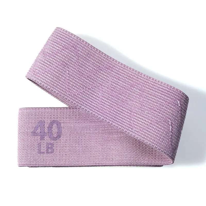 3 Pack Fabric Resistance Bands Set Non-Slip Elastic Exercise 20/40/60Lb Portable For Yoga Pilates Fitness Training Legs Glutes