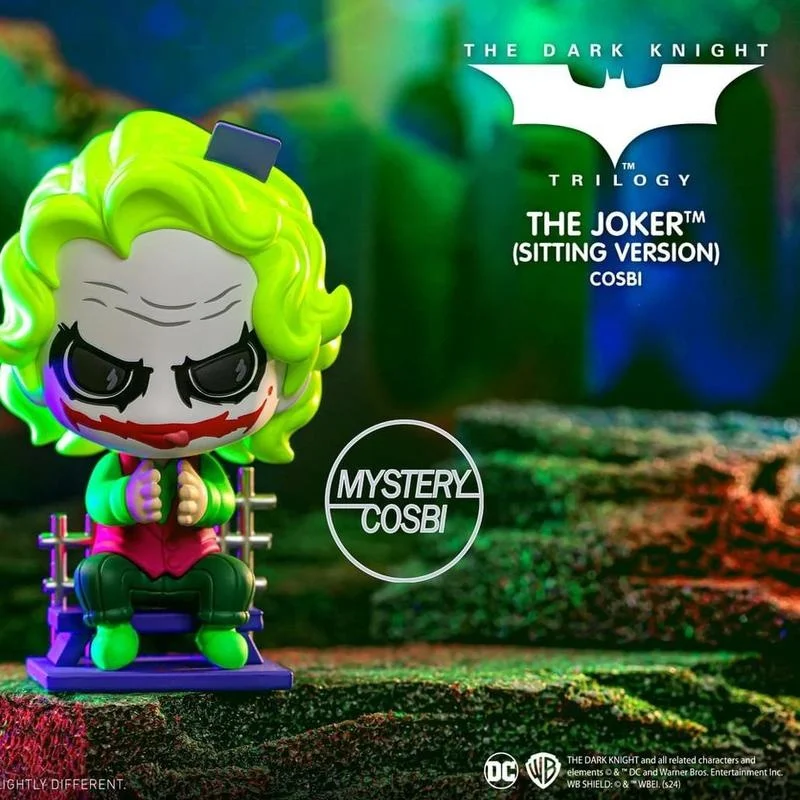 HotToys Dark Knight Trilogy All Joker Series Blind Box Batman Trendy Toy Handmade Ornament Children's Gift