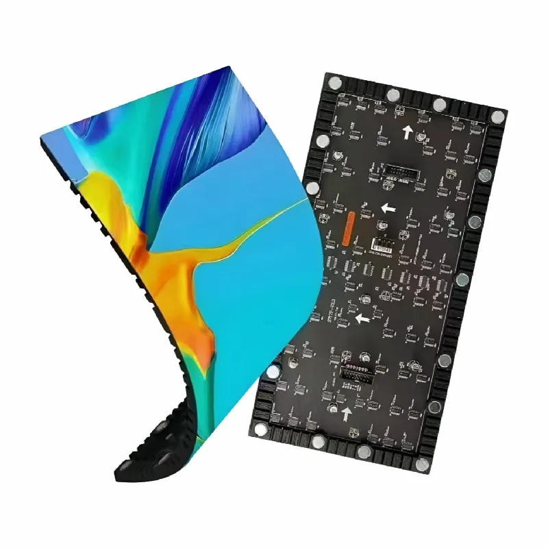 

China Supply Full Color Led Display P4 Indoor Soft Modules I-SSP4 550cd Brightness 2-Year Warranty Event Video Wall