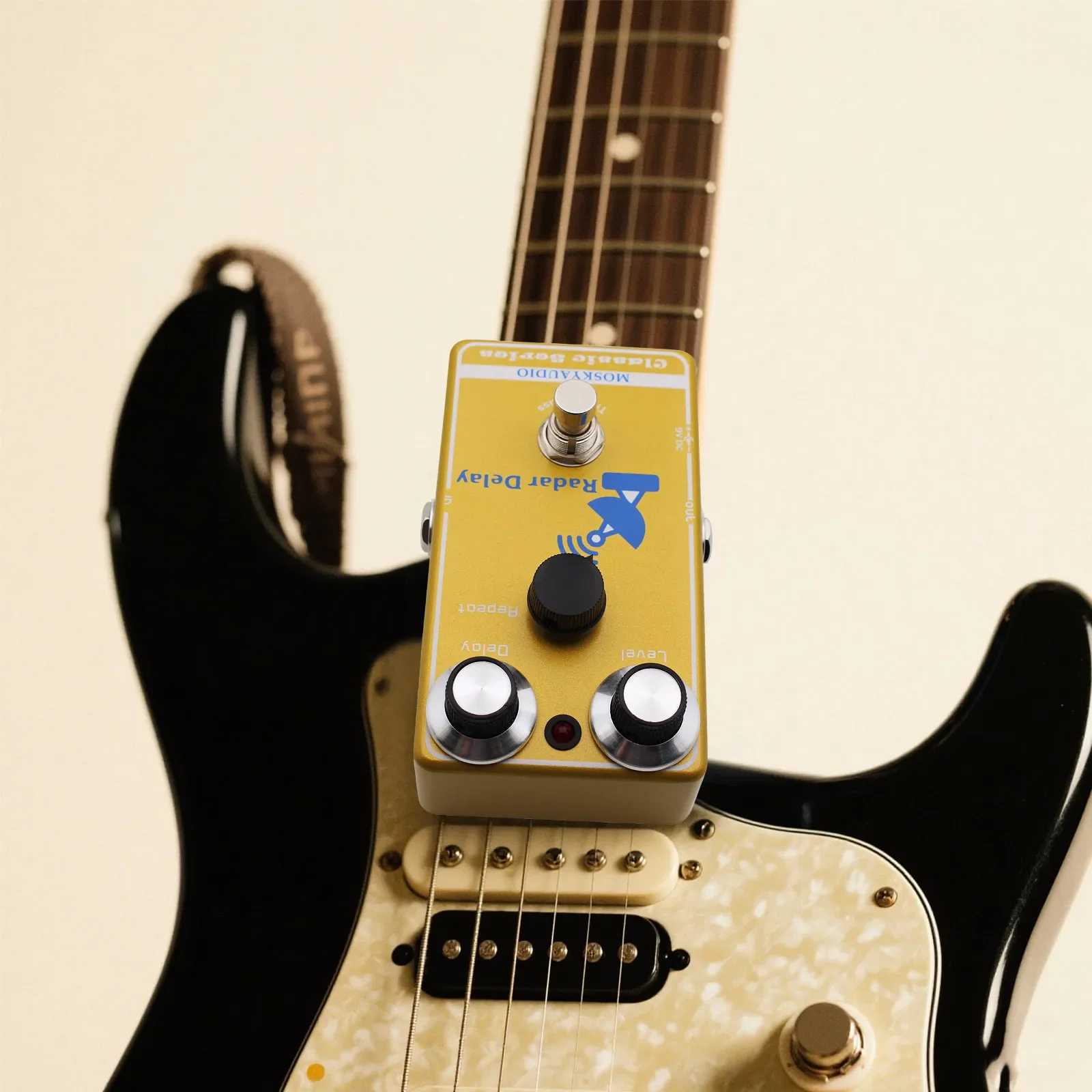Mosky Sweet Lady Overdrive Touch-Sensitive Low-Gain Pedal - Dynamic Guitar/bass Response W/ Drive/focus/level