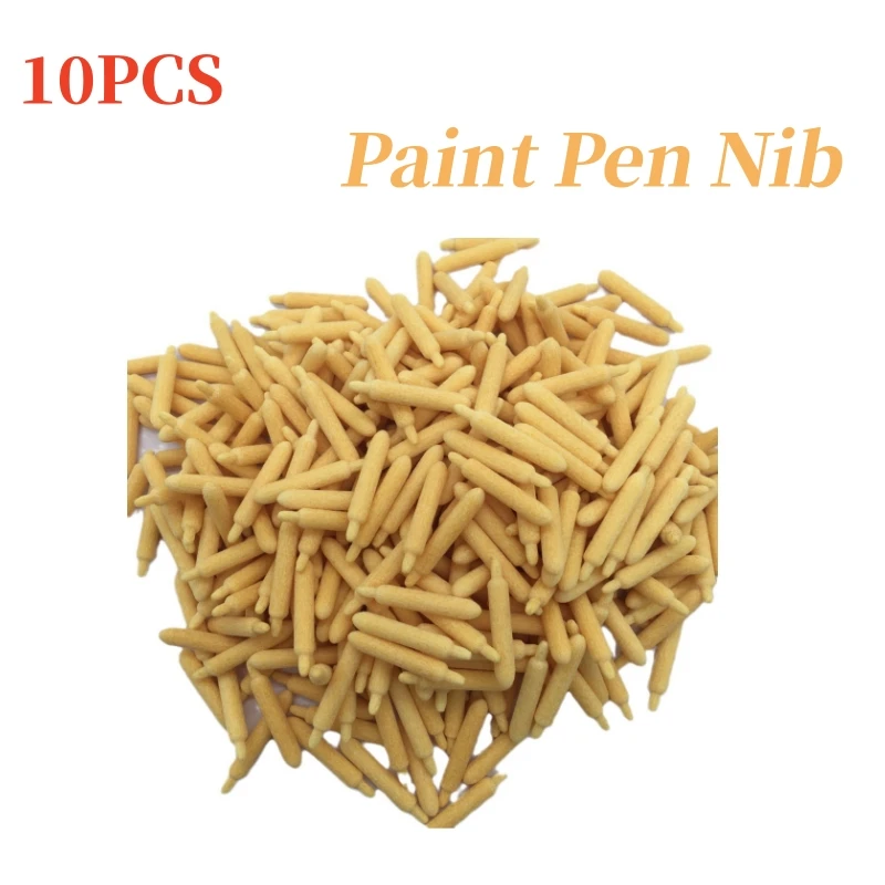 10PCS Penna di Vernice Pennino Fine Pennino Ricarica Universale Per Barili Tubo Gesso Liquido Pennarelli Penna di Vernice Sostituibile Pennino Accessori