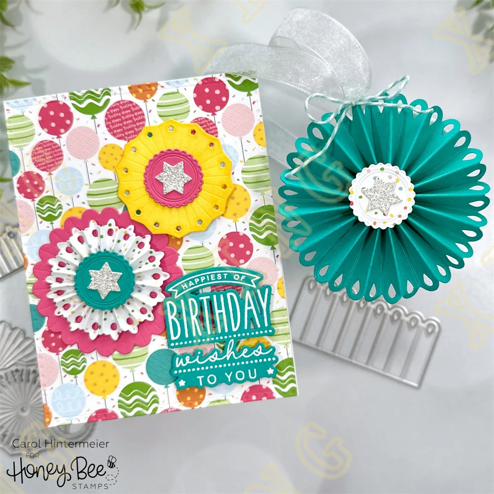 3D Rosette Metal Cutting Die Scrapbook Embossed Paper Card Album Craft Template Cut Die Stencils New for 2024 Arrival