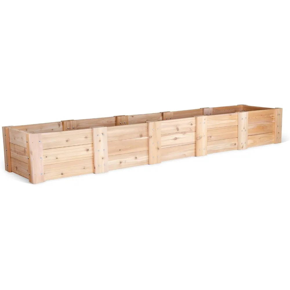 

Infinite Cedar Premium Cedar Raised Garden Bed (2' x 10' x 16.5" H)