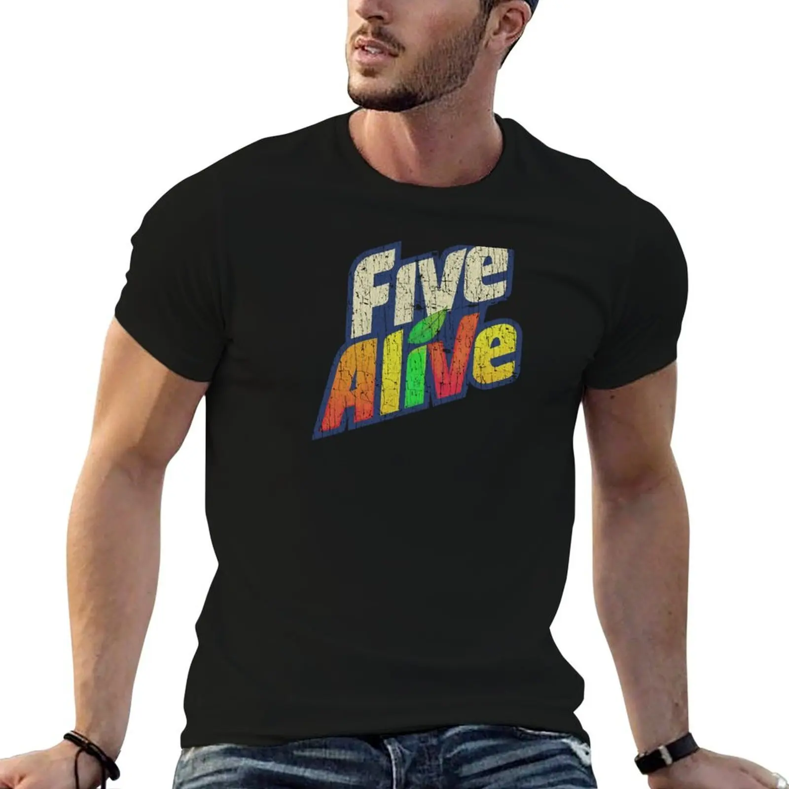 Five Alive 1979 T-Shirt Urban Casual Coupe ample