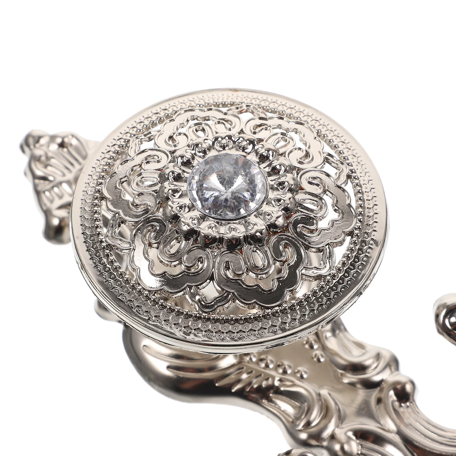 

2Pcs Water Crystal Hooks Classic Embellishment Vintage Design Home Decor Elegant Retro Curtain Accessories Curtain Pothooks