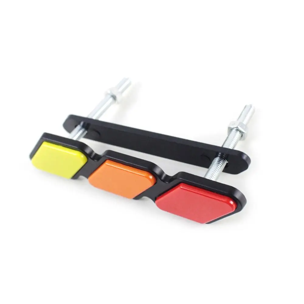 For Tacoma 4Runner Anti-collision For Toyota 3 Grille Badge Emblem Modified Decorative Strip Car Protection