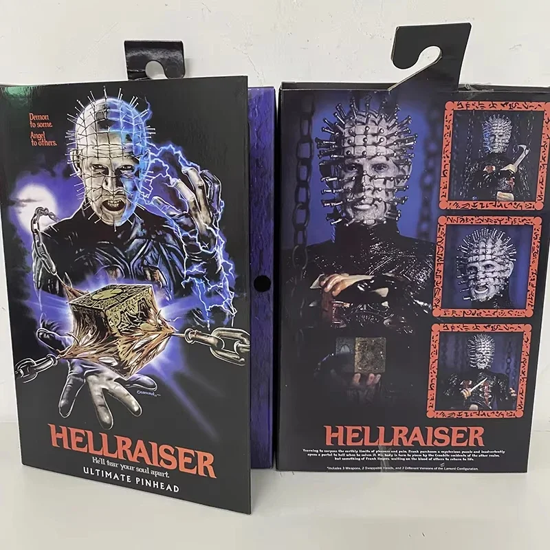 

Фигурка NECA Hellraiser Pinhead "Он разрвет вашу душу на части" — коллекционная подвижная игрушка из ПВХ, подарок на день рождения