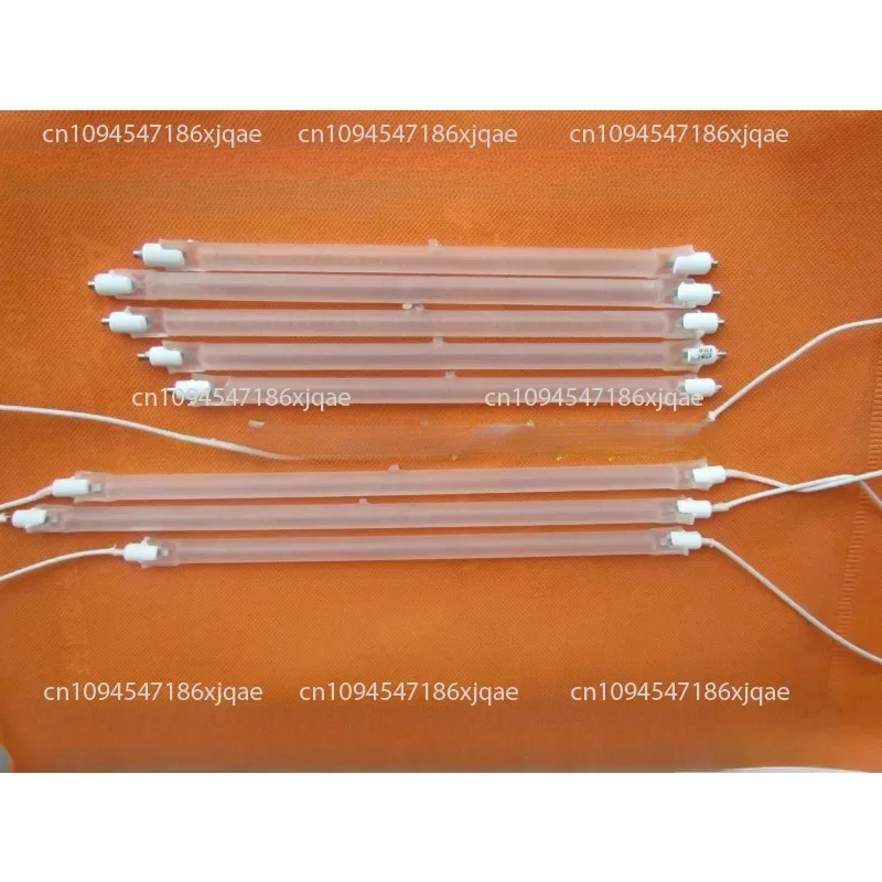 1 Piece Halogen Tube; Frosted Glass Heater Tube; Direct Plug-in; Heating Quartz Tube with Wire 400W