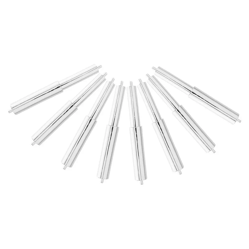 

8Pcs Toilet Paper Holder Replacement Rod Spring Loaded Telescopic Metal Roller Insert Universal Fit for Bathroom Tissue Box