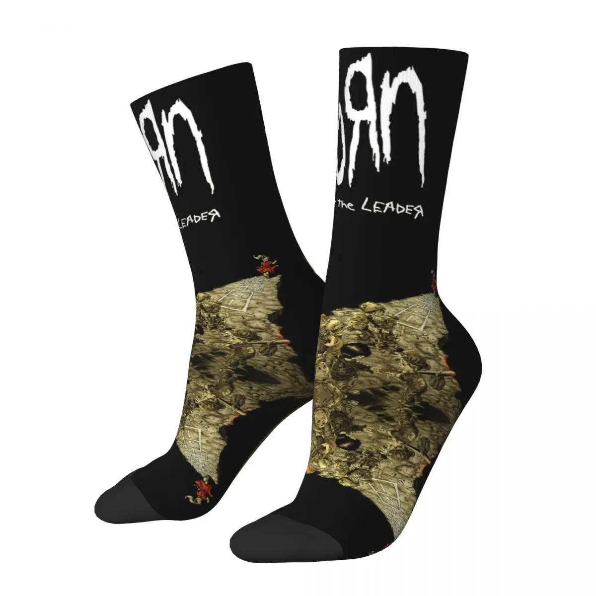 Happy Funny Male Men Socks Harajuku Korn Follow The Leader Sock Polyester Sport Women Socks Spring Summer Autumn Winter