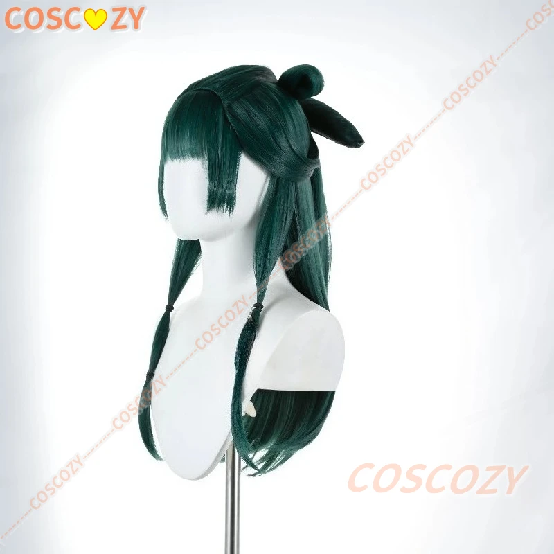 Recentemente Mao Mao Parrucca Cosplay Maomao Parrucca Del Partito Verde Scuro Cosplay Anime Cosplay Parrucche Sintetiche Resistenti Al Calore per Il Costume di Halloween