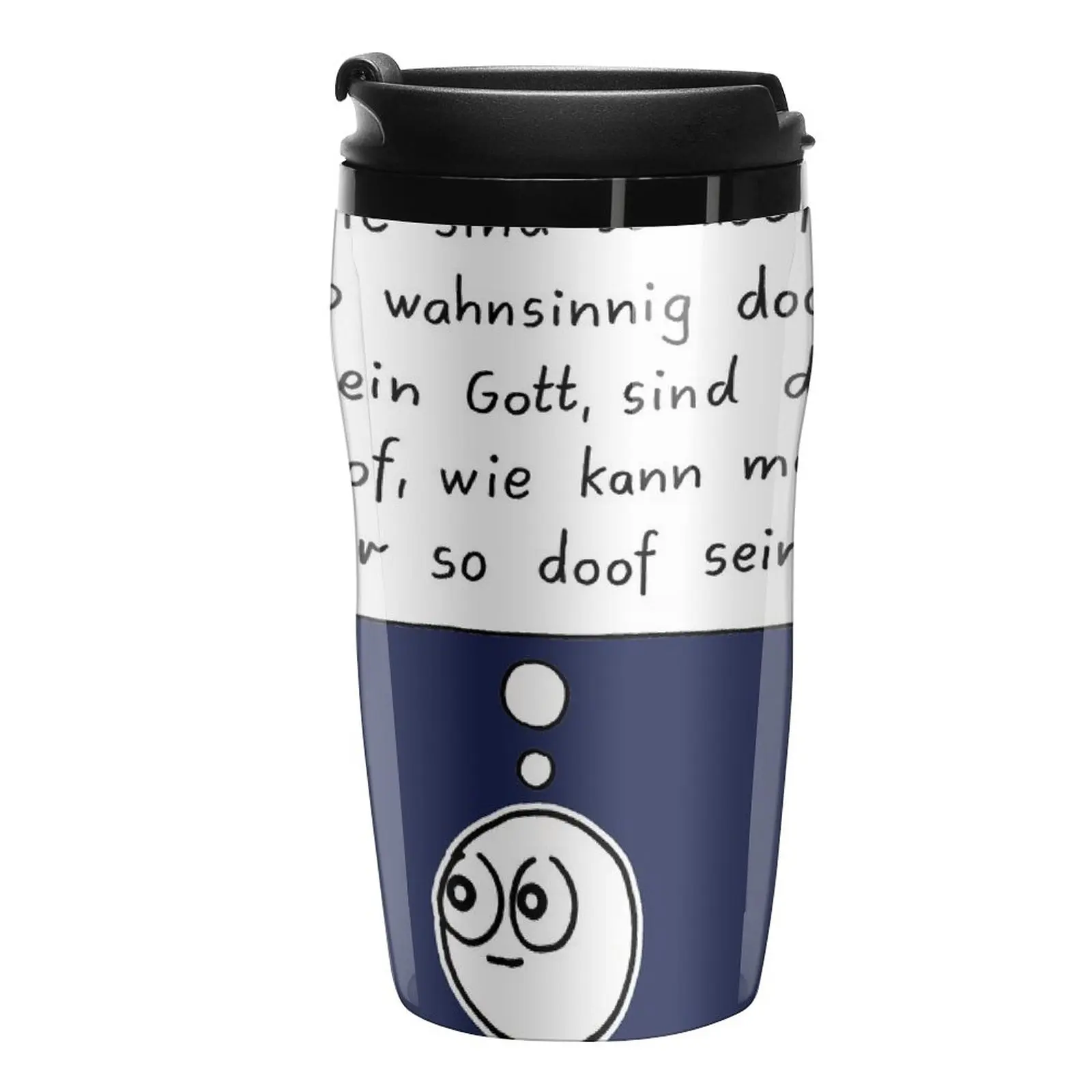 New Bewildered Travel Coffee Mug Thermo Coffee Mug Insulated Cup For Coffee Original And Funny Cups To Give Away