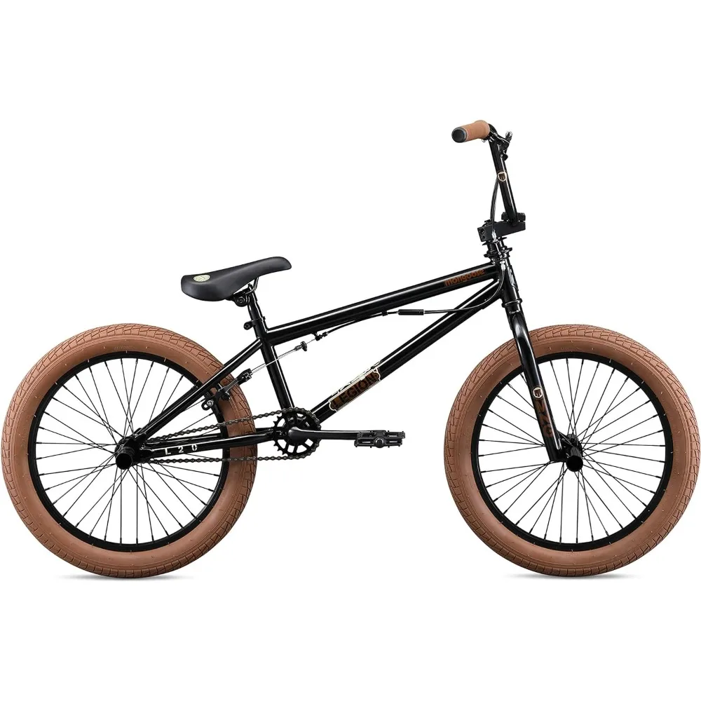 

Mongoose Legion Kids Freestyle BMX Bike, Intermediate Rider, Boys and Girls Bikes, Hi-Ten Steel Frame, 20-Inch Wheels