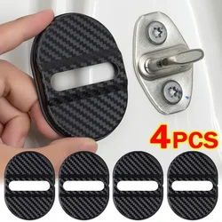 4pcs Car Door Lock Protective Cover Plastic Cushion Anti Rust Sleeve for Car Door Lock Car Accessories