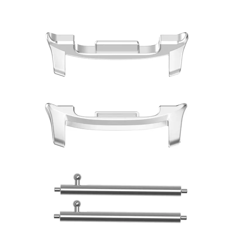 2 قطعة محول ساعة من الفولاذ المقاوم للصدأ لساعة سامسونج جالاكسي 8 كلاسيك 46 مللي متر موصل حزام الساعات لساعة جالاكسي 8 40/44 مللي متر 22 مللي متر