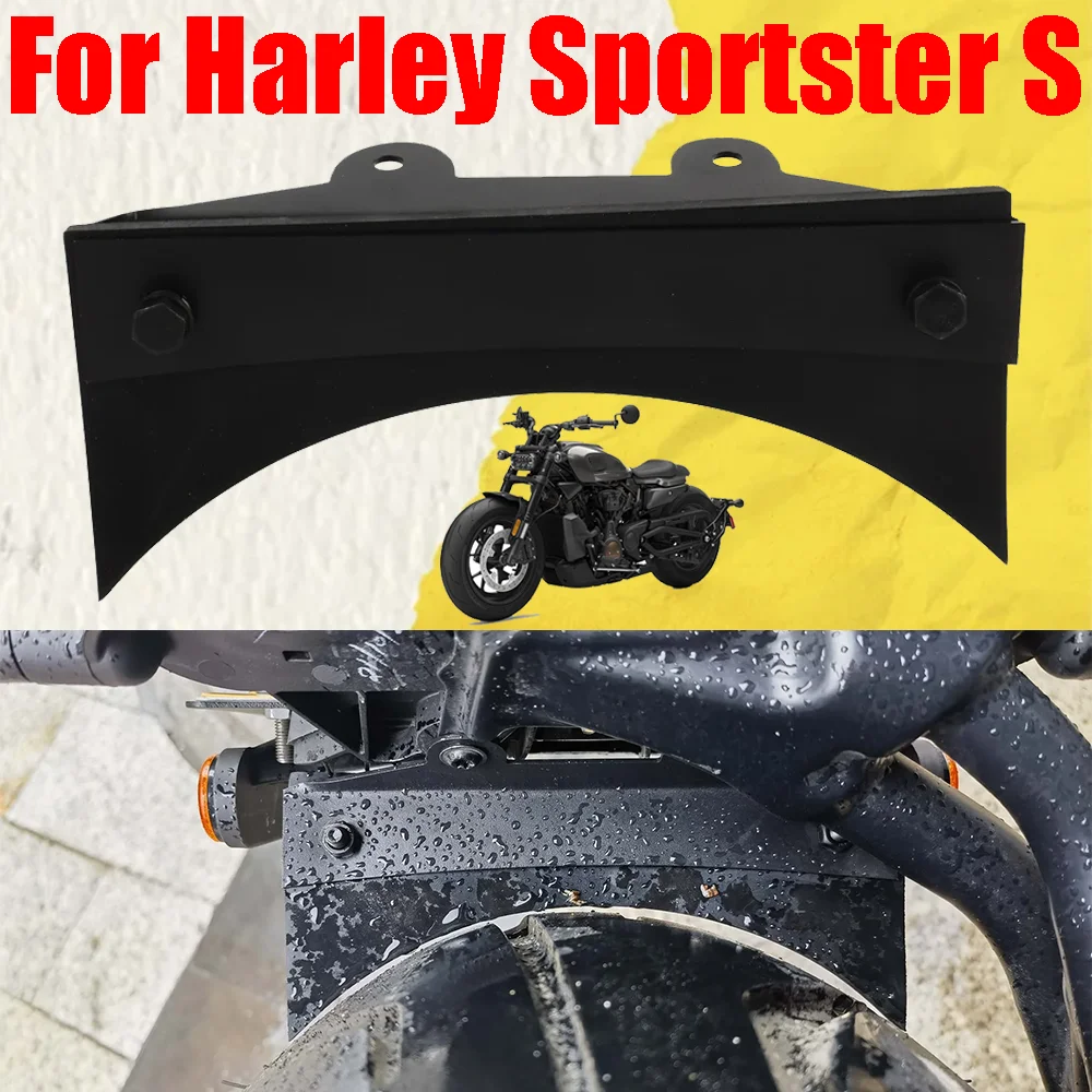 For Harley Davidson Sportster S RH 1250 RH1250 RH1250S Motorcycle Accessories Rear Wheel Fender Mudguard Splash Guard Scraper