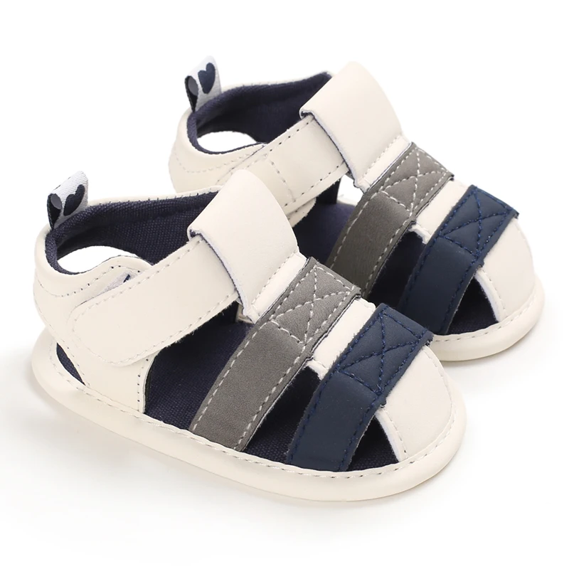 0-18M Baby Boys Summer Trendy Daily Casual Sandals Comfortable Infant Pre-Walker Shoes