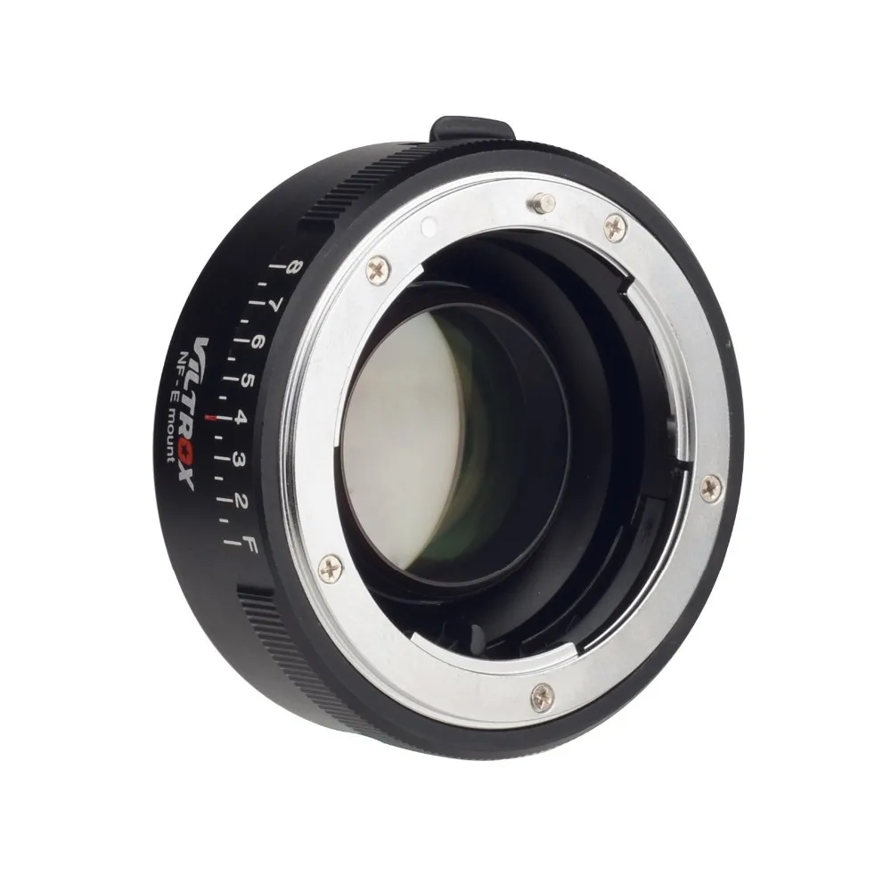 AutoโฟกัสFocal Reducer Speed Booster Turboแหวนอะแดปเตอร์สำหรับเลนส์Nikon F Sony E Mount A6000 A3000 3N 6 5R 5T
