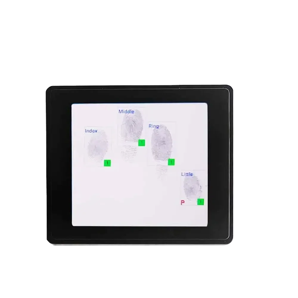 HFSecurity Bioslim 10 4 4 2 fingerprint scanner Ultra-thin 4-fingerprint collection & registration identification