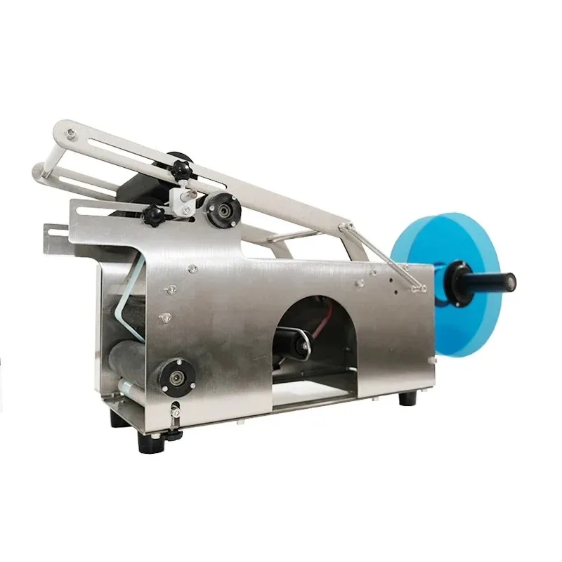 Desktop Automatic Round Bottle Labeling Machine for Glass & Plastic Jars Cans