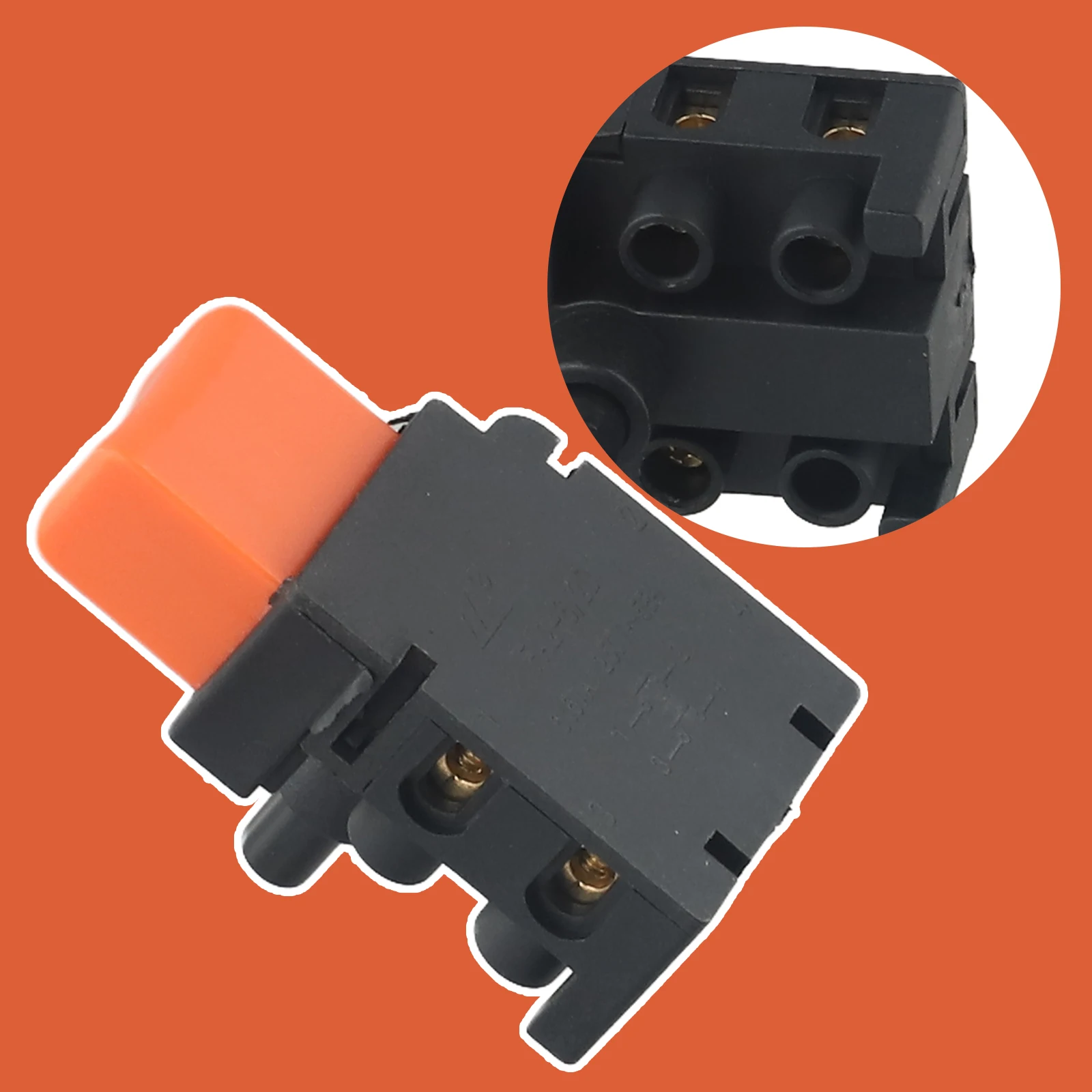 Black Orange Adjustable Speed Switch Switch Developed Drill Electric Equipment Metal Plastic Switch Trigger 1BEK