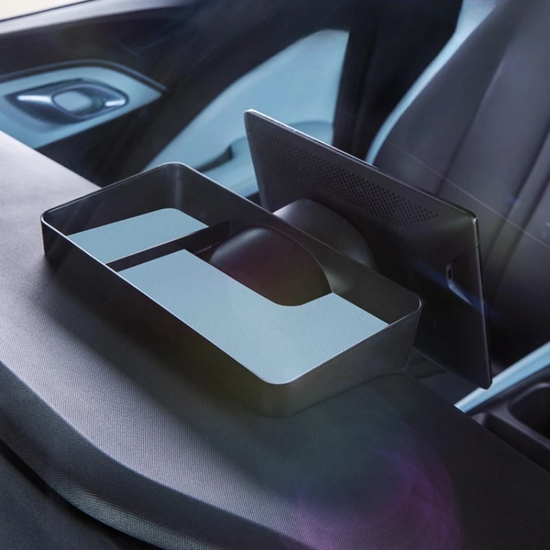 For BYD Seagull Dolphin Mini Surf Dashboard Screen Rear Storage Box Instrument Navigation Back Storage Tray Interior Accessories