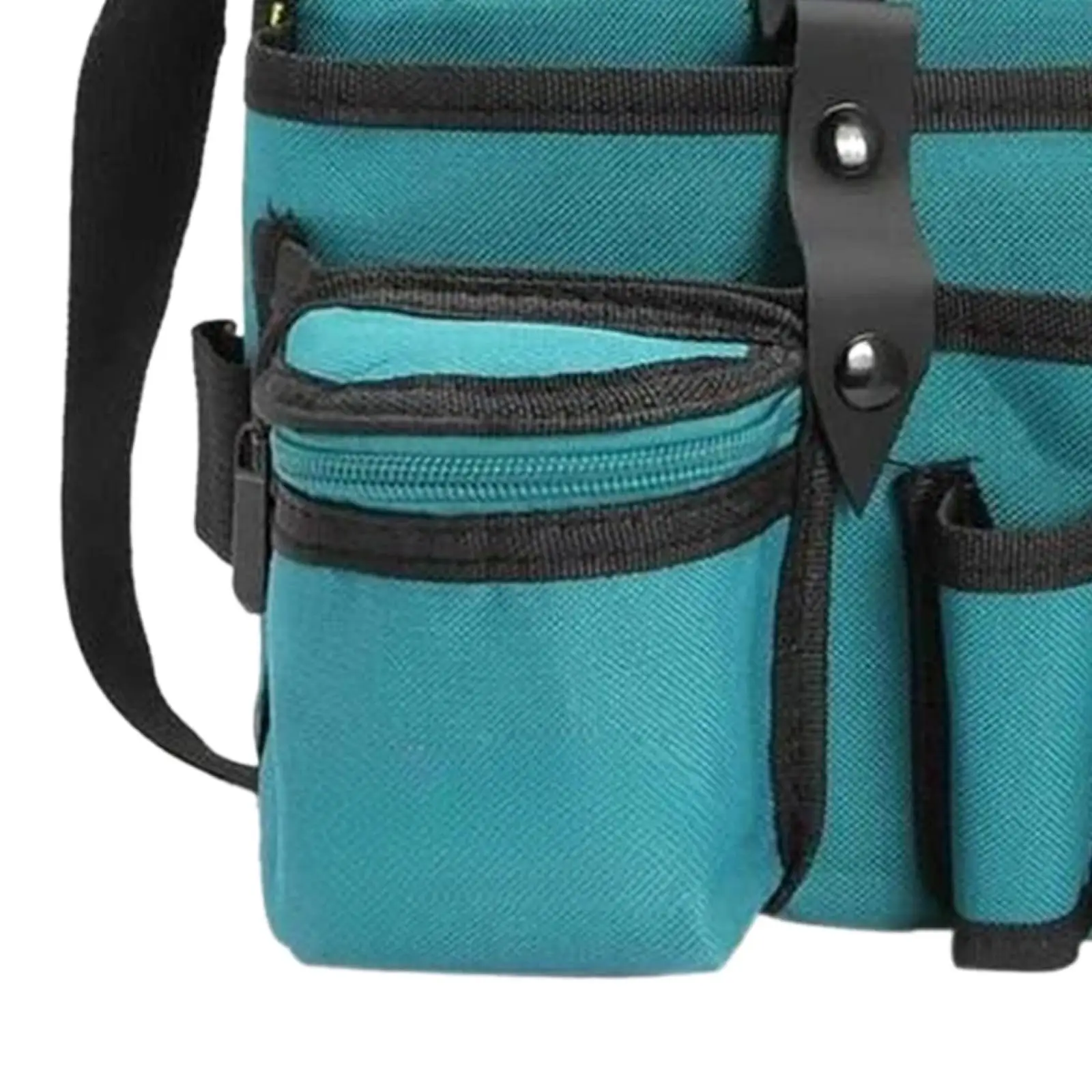 Borsa per attrezzi da elettricista con cintura in vita regolabile portautensili multiuso Multi tasche per accessori da lavoro in giardino