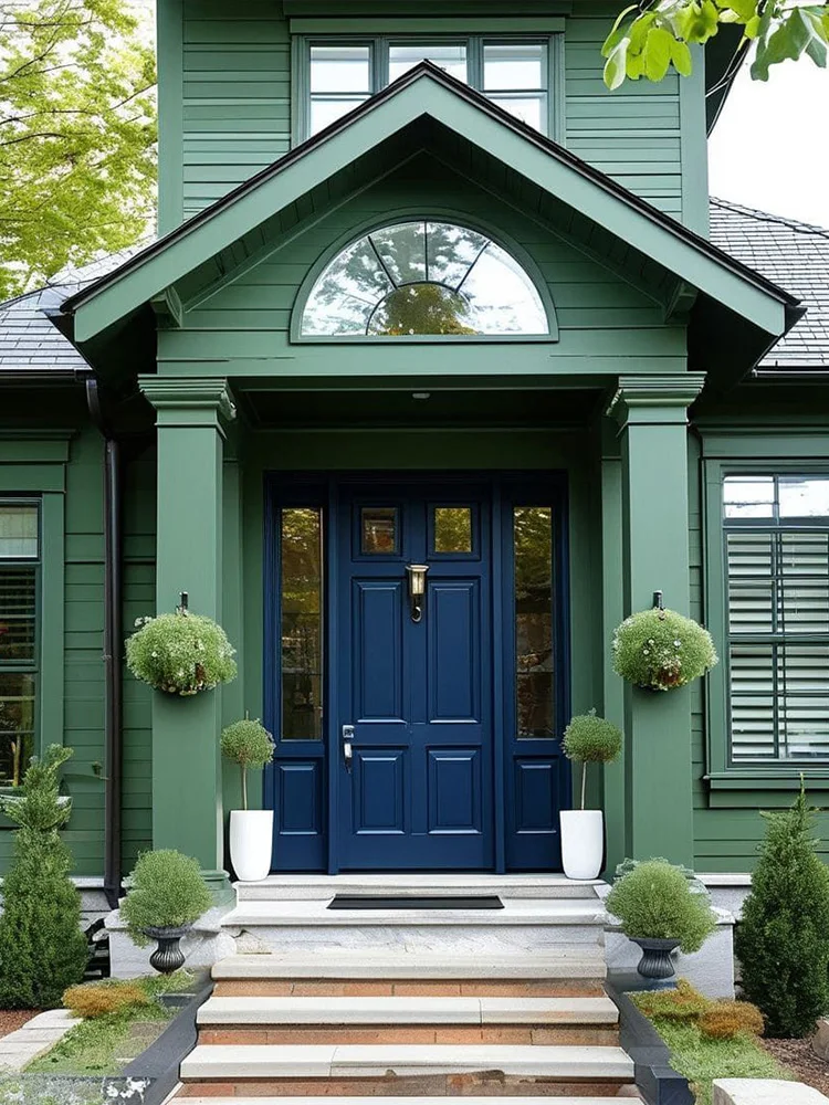 

Sixinalu Entrance Door With Sidelight Front Entry Security Main Doors Aluminum Alloy Swing Exterior Pivot Door Home Decor Custom