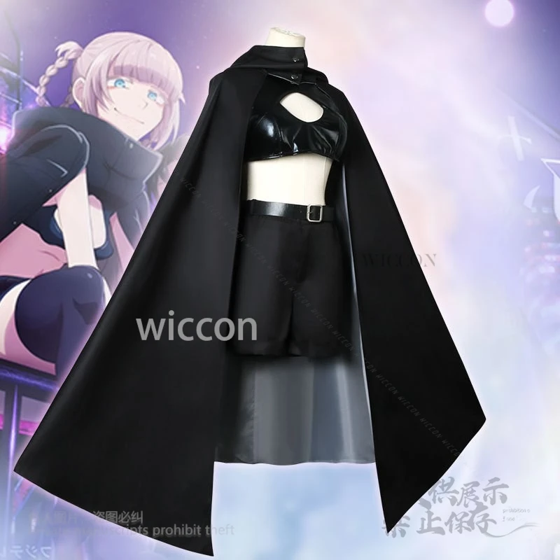 New Cosplay Yofukashi No Uta Cosplay Nanakusa Costume Call of The Night Cape Coat Suit Wig Women Halloween Party Customized Cos