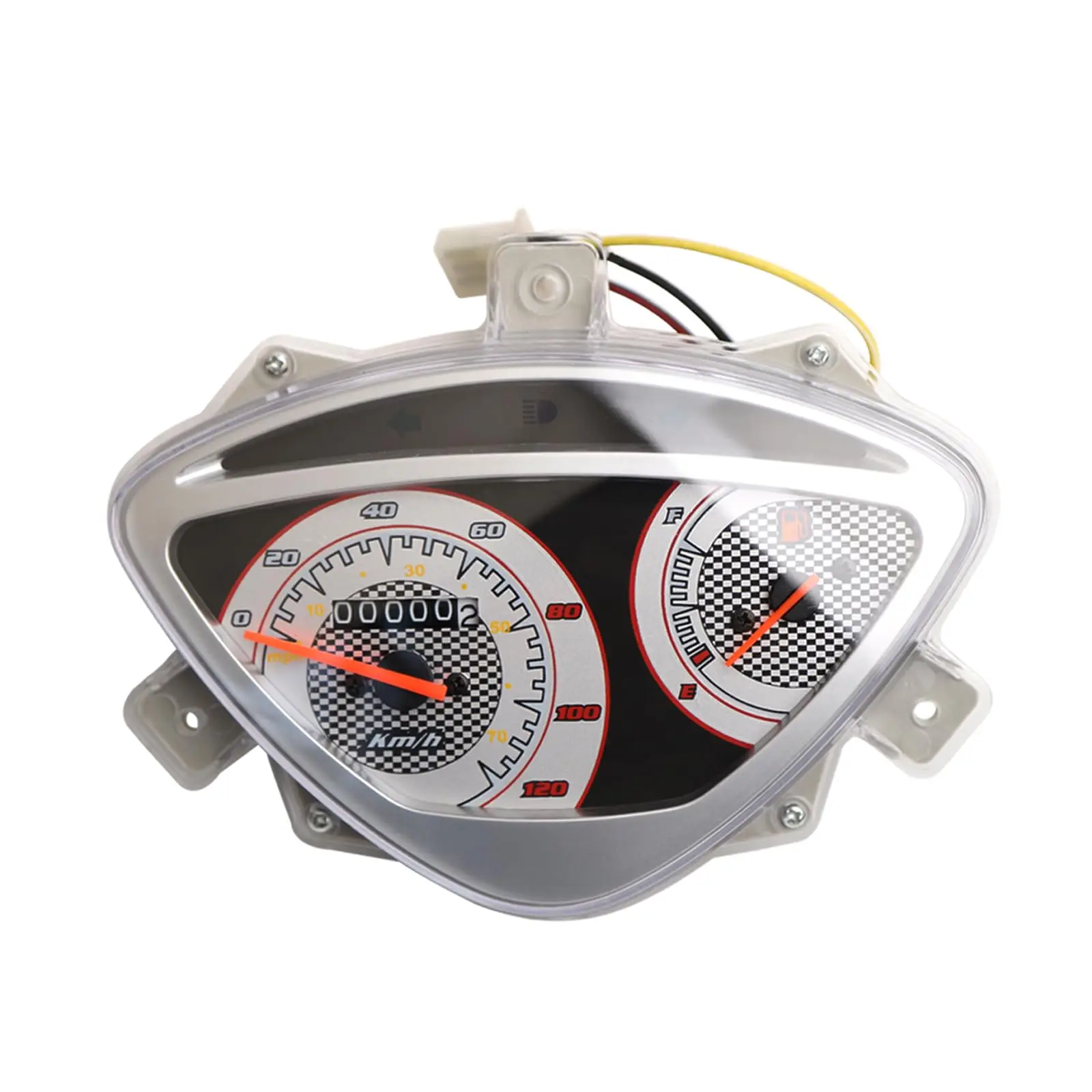 

Motorcycle Gas Gauge Speedometer Odometer Tachometer for Chinese GY6 Scooter RSZ 100CC 150CC