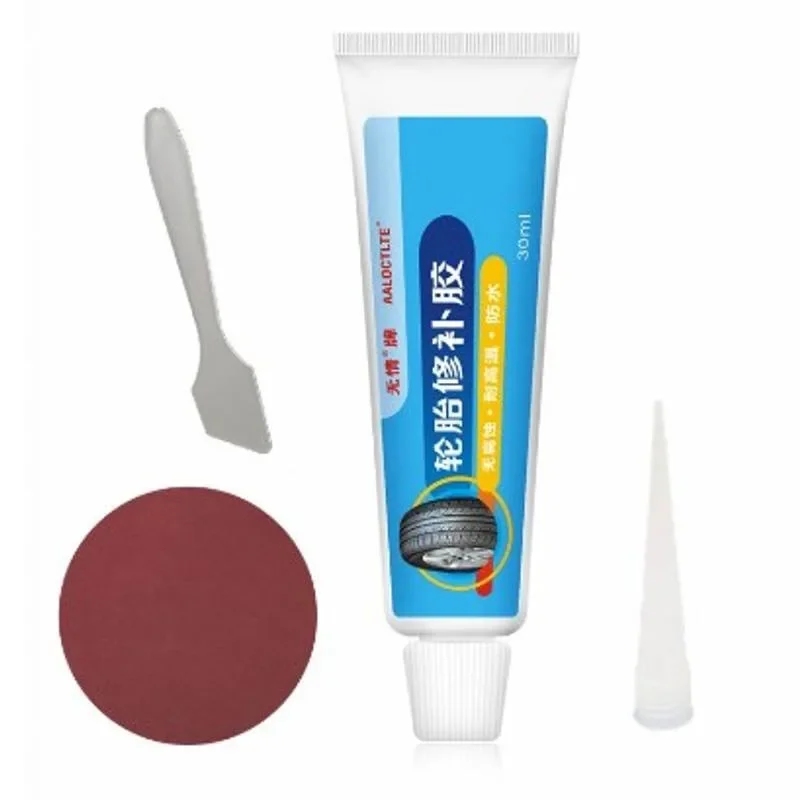 Black Tire Repair Glue Car Bike Motorcycle Tyre Repair Instant Liquid Strong Glues Wear-resistant Rubber Adhesive Glue Auto Tool