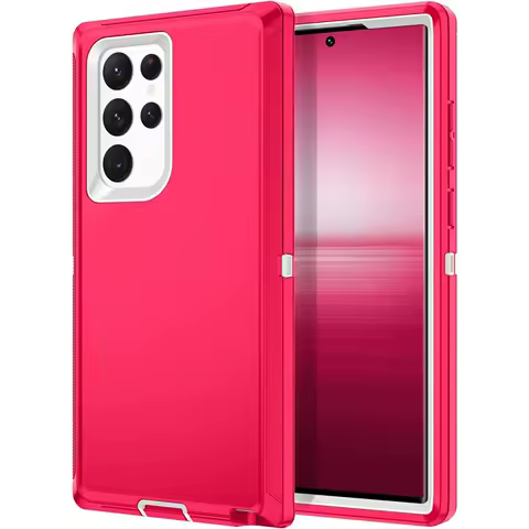 Heavy Duty Defend Armor Shockproof Case For Samsung Galaxy S25 S24 Ultra S23 S22 S21FE S20 S10 Plus Note 20Ultra Note 10 9 Cover