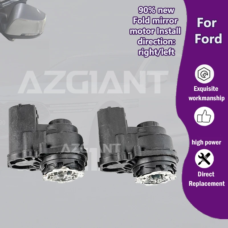 

AZGIANT для Ford F150 MK14/Lobo/Fusion MK4/Mustang MK7/Explorer автомобильное зеркало заднего вида складной внутренний модуль двигателя 12 В